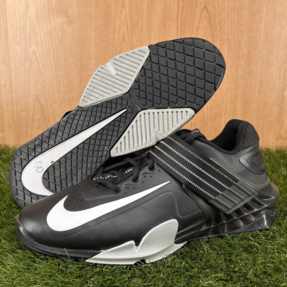 Nike Savaleos Black White-Grey Fog-Laser Orange Training CV5708-010 Men's Size 9